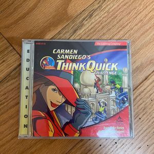 CARMEN SANDIEGO THINK QUICK CHALLENGE‎ 1999. Windows 95/98